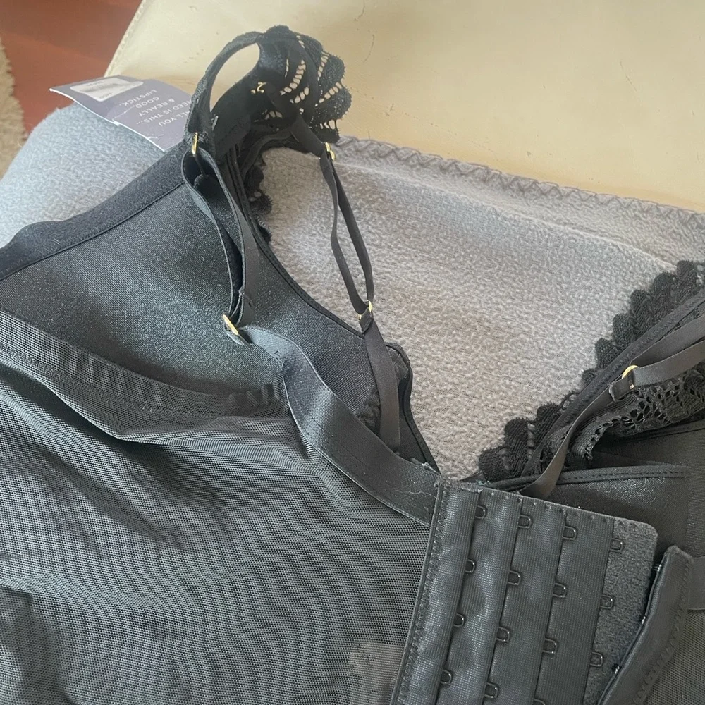 Lane Bryant Seriously Sexy Black Lace Bra - NWT!  (44DD) - Picture 13 of 14